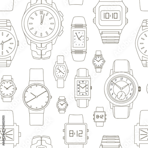 Pattern of watches