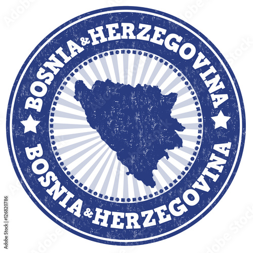 Bosnia and Herzegovina sign or stamp