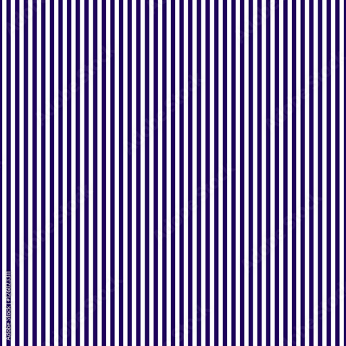 Seamless pattern of frequent vertical dark blue stripes. Linear background of vertical stripes. Vector illustration