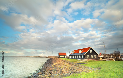 Ijsselmeer coast by Hindeloopen photo