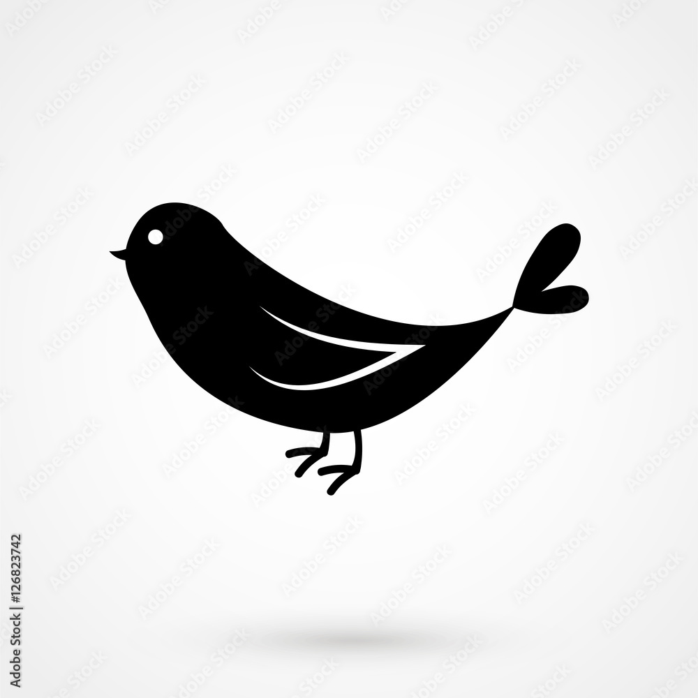 Fototapeta premium bird icon