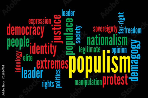 Tag cloud EN populism leader people demagogy 010