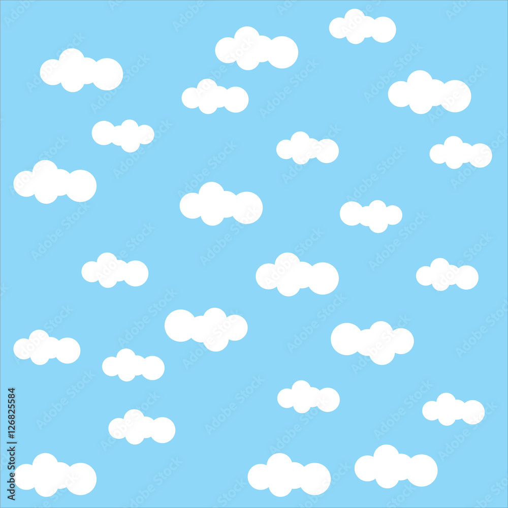 cloudy sky graphic background
