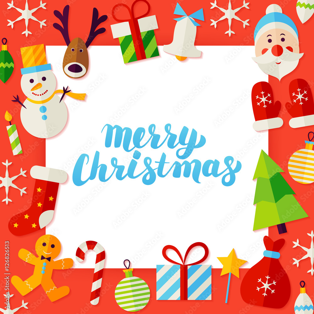 Merry Christmas Paper Concept Merry Christmas Paper Concept