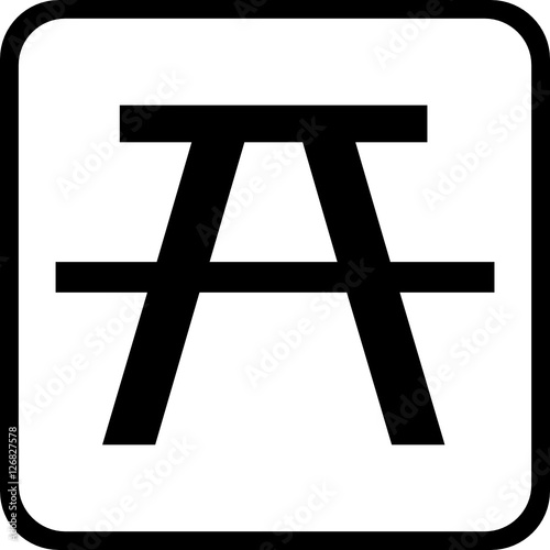 Picnic area symbol