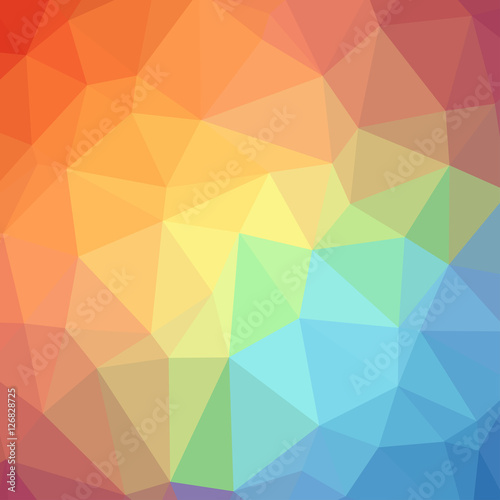 multicolored polygonal background. abstract colorful wallpaper