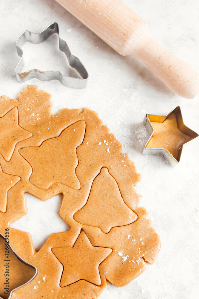 Preparing Christmas gingerbread Preparing Christmas gingerbread