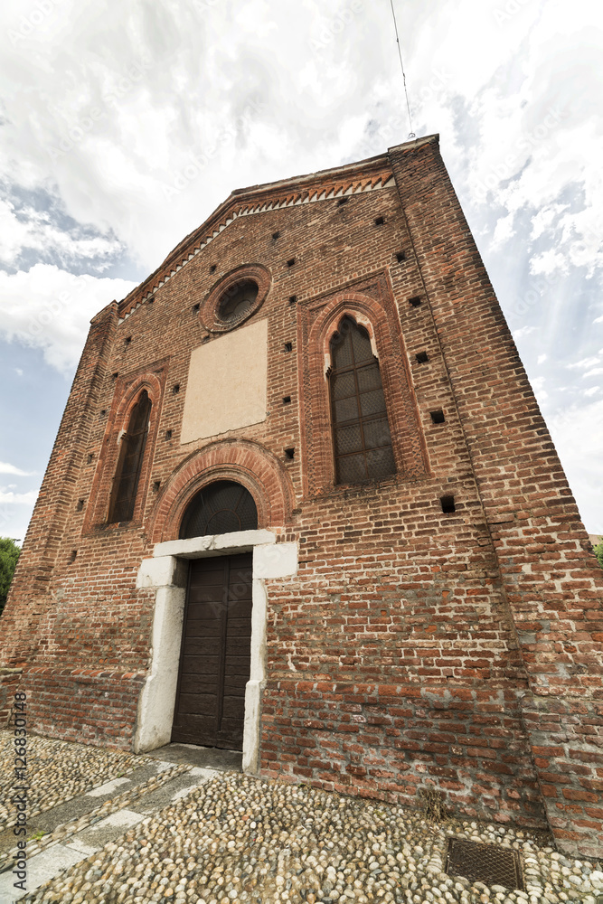 Gothic church in Cislago (Lombardy, Italy) Gothic church in Cislago (Lombardy, Italy)