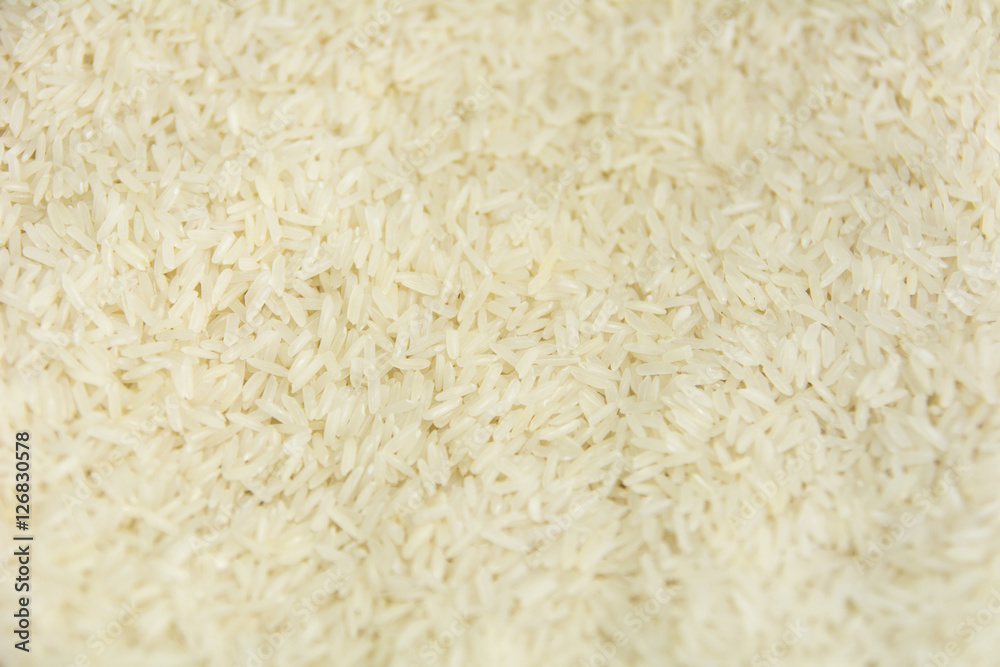 Close up of jasmine rice Close up of jasmine rice