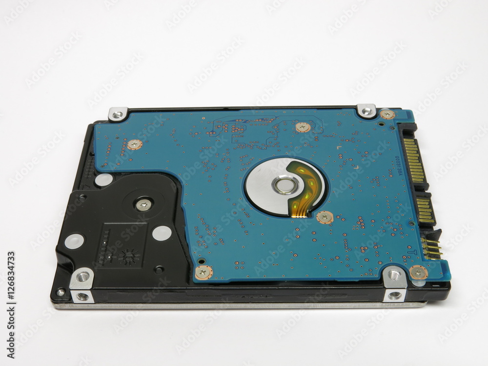 object isolated hard drive on a white background object isolated hard drive on a white background