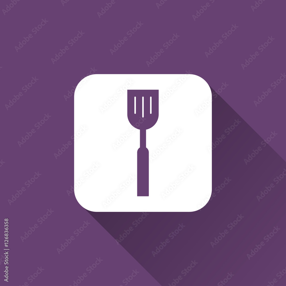 spatula icon. flat style spatula icon. flat style