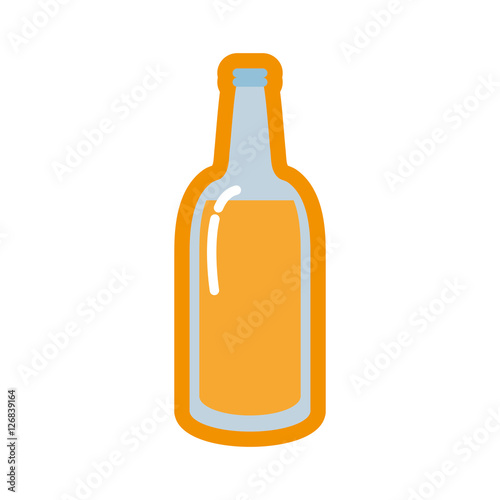 Delicious cold beer icon vector illustration graphic design