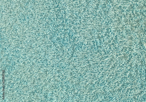 Detail of The Light Blue Bath Towel Texture