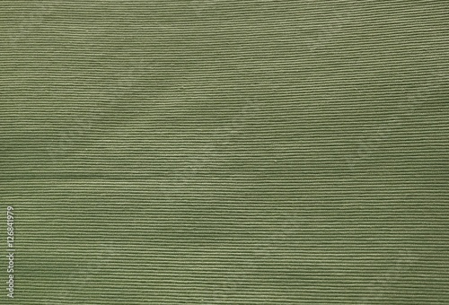 Close Up of Green Cotton Textile Texture