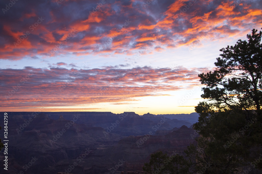 Naklejka premium Grand Canyon Sunrise