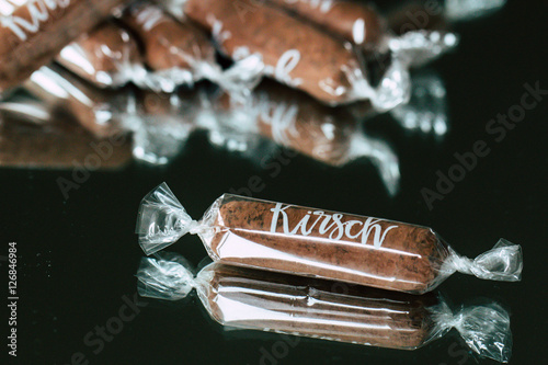 Photos Chocolate Sticks with Kirsch Liqueur