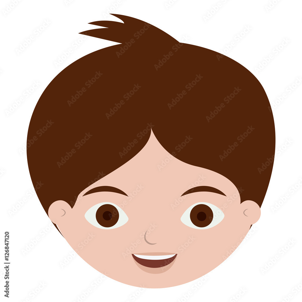 Boy cartoon icon. Kid childhood little people and person theme. Isolated design. Vector illustration Boy cartoon icon. Kid childhood little people and person theme. Isolated design. Vector illustration