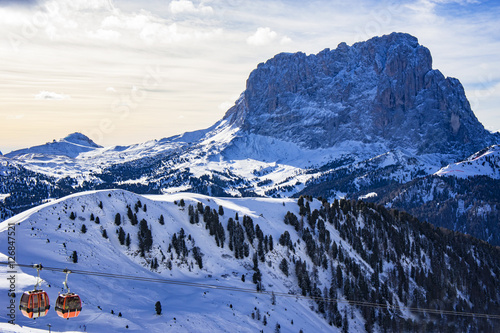 Inverno sulle dolomiti