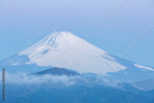 Fuji Mountain Lake Hakone Sunrise