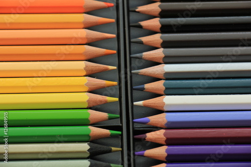 Brand new color pencils photo