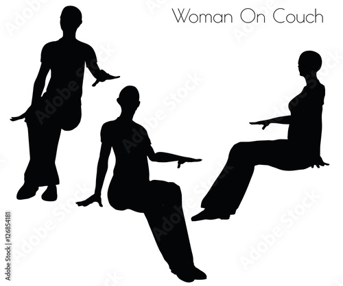 Woman On Couch pose