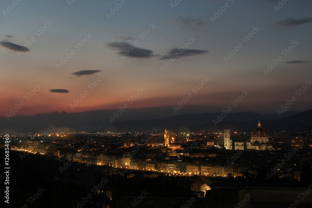 Florence Nighttime