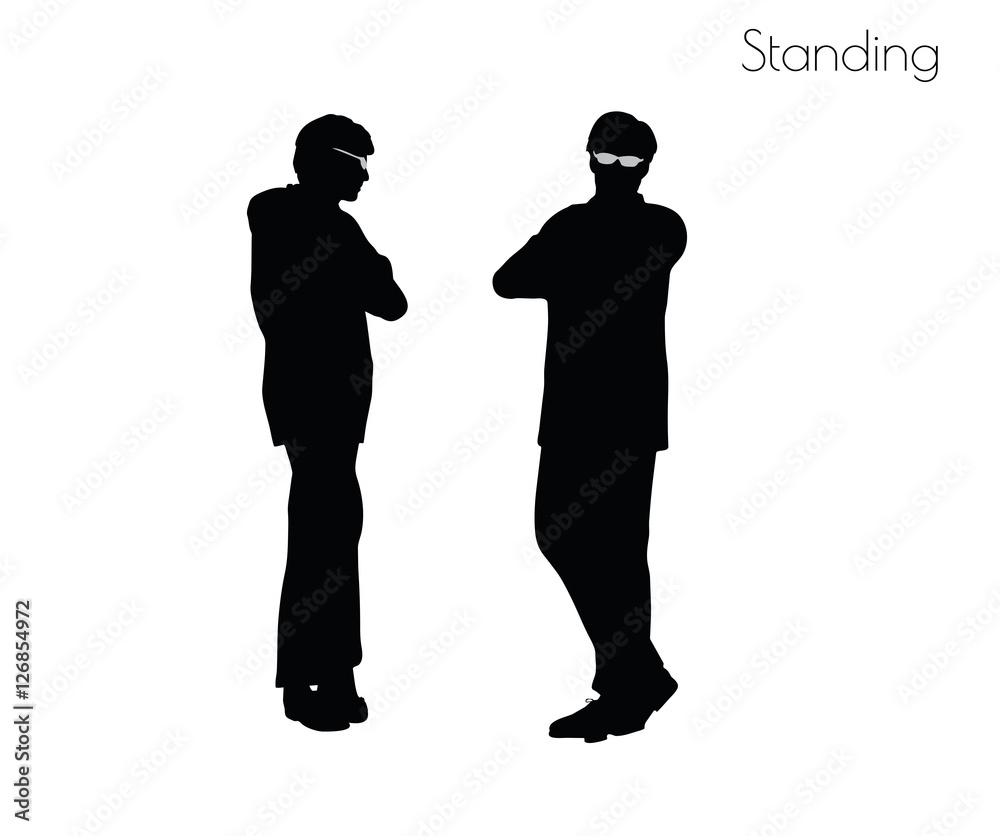 man in Standing  pose