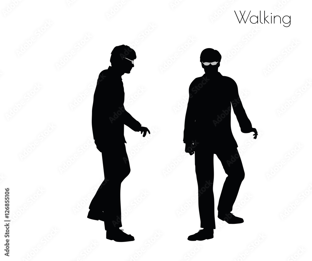 man in Walking pose