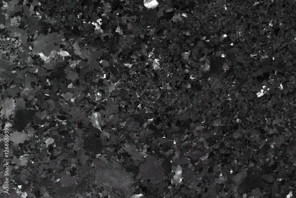 Obraz premium Black granite stone background.