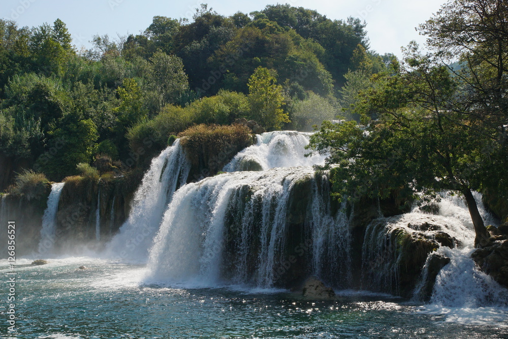 Krka Wasserfälle in Kroatien