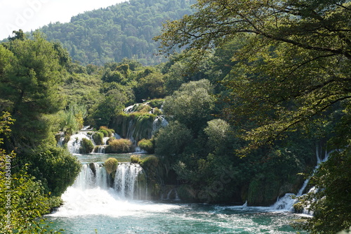 Krka Wasserf  lle in Kroatien