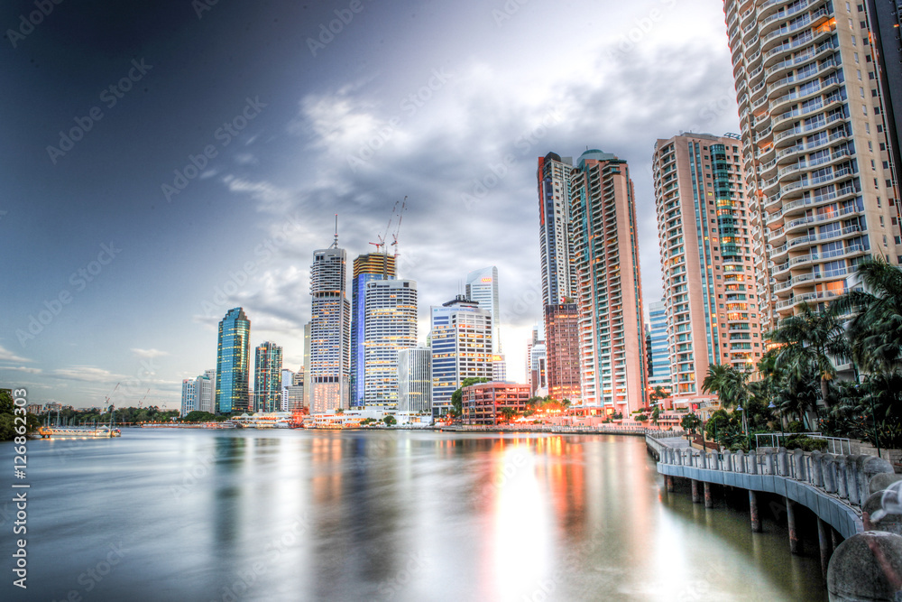 Obraz premium Brisbane Central Business District, Australia