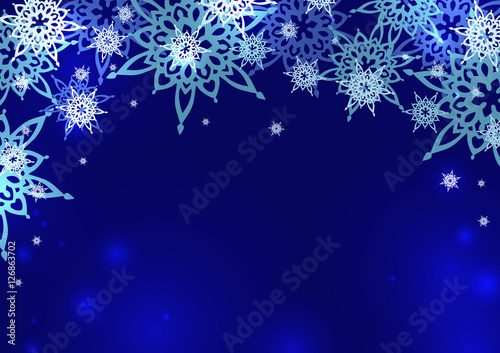 card design blue