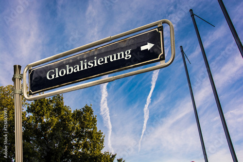 Schild 110 - Globalisierung