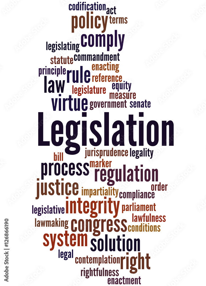 Legislation, word cloud concept 7