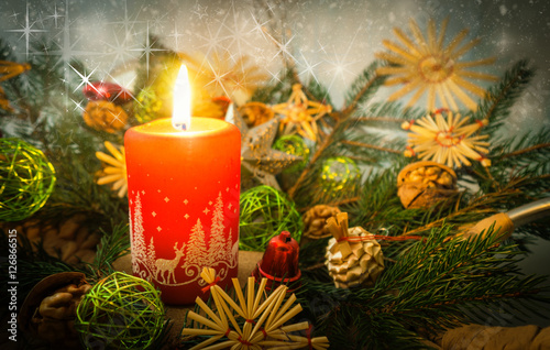 Merry Christmas card without text