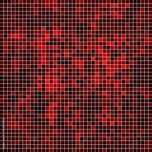abstract vector square pixel mosaic background
