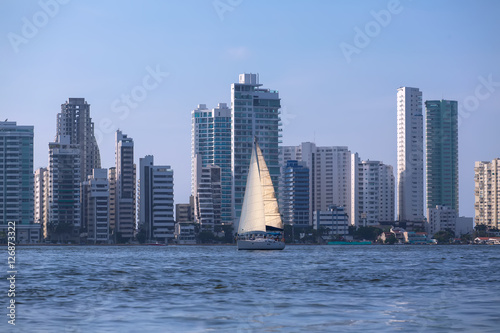 View of Cartagena de Indias, Colombia © sunsinger