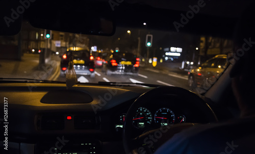driving in the night - blur motion © ipek67