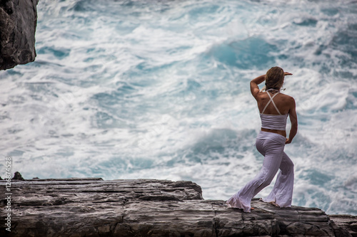 person on the beach