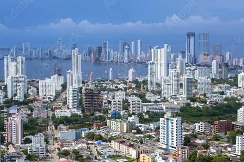 View of Cartagena de Indias, Colombia