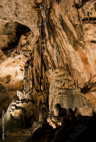 Scene from the amazing bulgarian cave Magura