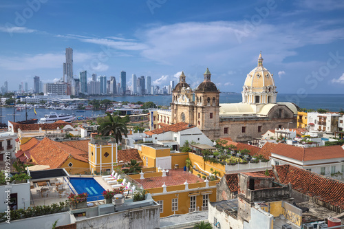 View of Cartagena de Indias, Colombia