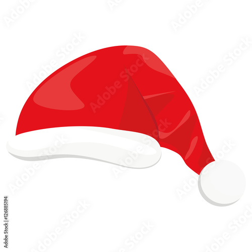 Illustration Santa Claus hat