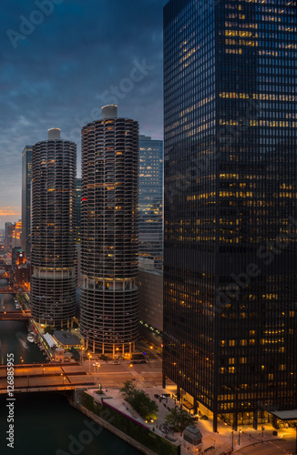 Marina City And AMA Plaza
