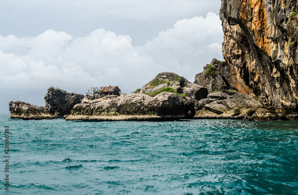 Thai rocky island