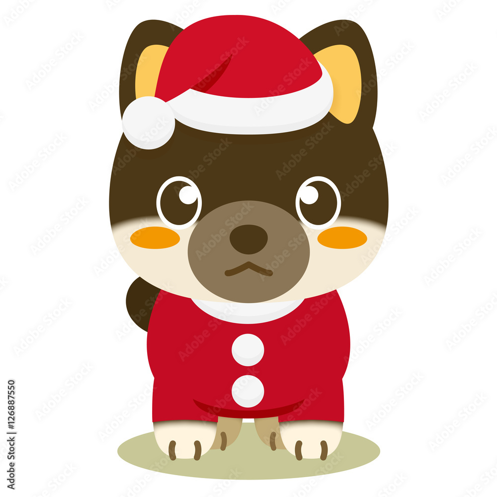 いぬっこ倶楽部 クリスマス 柴犬(黒) いぬっこ倶楽部 クリスマス 柴犬(黒)