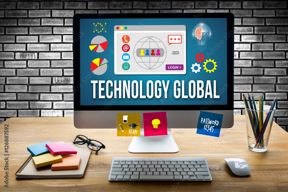 Technology Global Web Media Beach Summer Holiday Vacation Travel Technology Global Web Media Beach Summer Holiday Vacation Travel