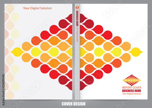 Annual report cover design