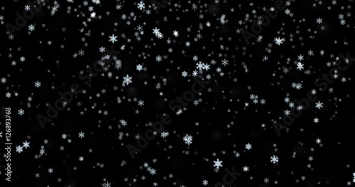 Schneeflocken Schneefall Hintergrund